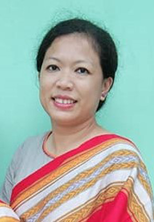 Anzum Banhi Chakma the Assistant General Secretary A renowned development worker, and a popular online innovative entrepreneur.